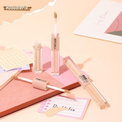 China PINKFLASH PF-F18 Moisturizer Dual Over To Conceal And Brighten 2 In 1 Concealer Stick With Brush for sale