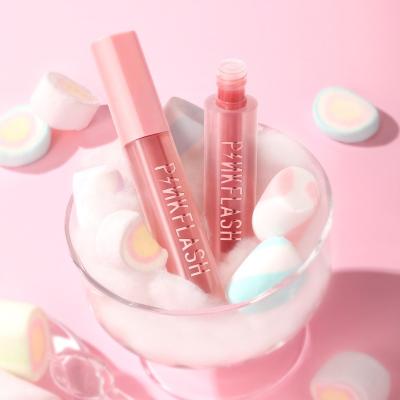 China PINKFLASH PF-L16 Waterproof Matte Lip Clay Tint Cheeks Velvet and Lips Light Weight for sale