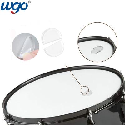 China WGO Heat Resistant 6pcs A Set Reusable Mute Trap Drum Pad Damper Pad Gel Sticker For Customized Color And Design for sale