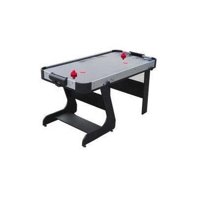 China Economic Indoor Leisure Sport Stand Up 5ft Air Hockey Table Black Color for sale