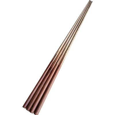 China Ash Wood Material One Piece Billiard Cue Rod And Snooker Cue Brass/Silver Cue Stick From China Factory for sale