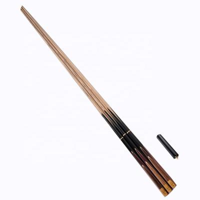 China Entertainment/Sport/Billiard Game 3/4 Jointed Ash Shaft 10mm Snooker Billiard Cue Stick With Inter Vacuum for sale