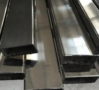 China Welded Square Stainless Steel Pipe 316 304 430 201 Tube 180 Grit for sale