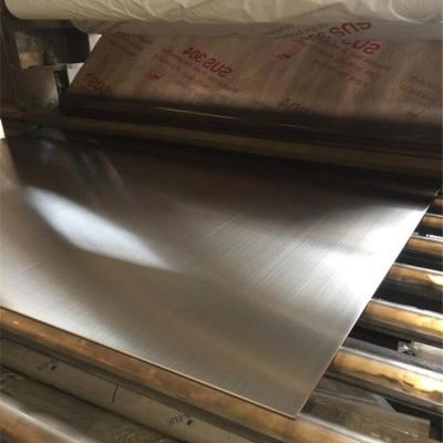 China 310S Cold Rolled Stainless Steel Sheet 4x8 Hairline Finish 18 Gauge SS Sheet for sale