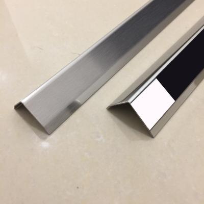 China ASTM TP316L Equal L Shaped Metal Bar Cold Drawn Angle Bar Steel for sale