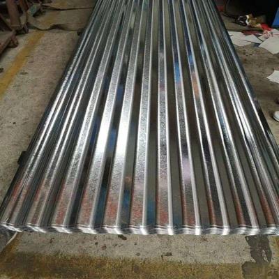 China Galvanized Corrugated Carbon Steel Roof Sheet 18 Gauge Zero Mini Spangle DC01 DC02 for sale