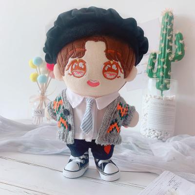 China New OEM 20CM Multifunctional Customized Plush Toy Stuffed Human Doll for sale