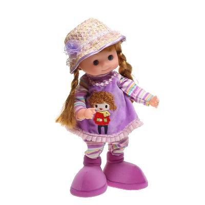 China Electronic Walking Stuffed Doll Plush Doll Toys Vinyl Doll Hat Music Toddler Dance Toys For Kids Toys for sale