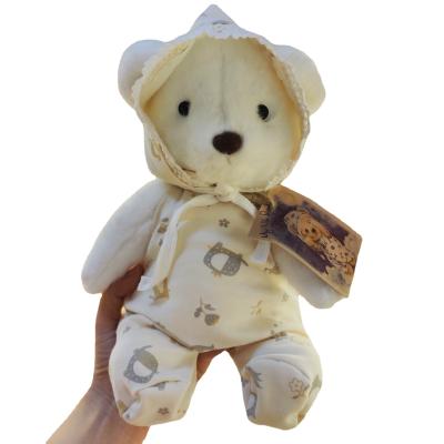 China Plush 30cm Teddy Bear Plush Doll Clothes Teddy Bear Dress Toys Girl Gift for sale