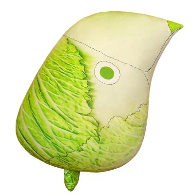 China Multifunctional Wholesale Vegetable Pillows Bird Rests Plush Stuffed Toy for sale