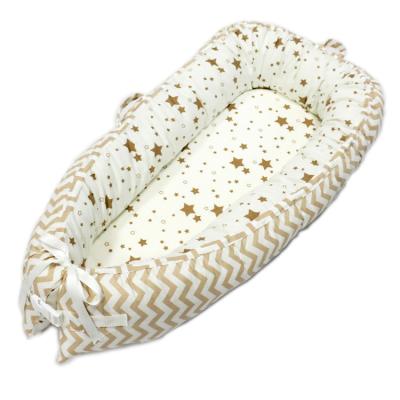 China Multifunctional Newborn Baby Cotton Sleeping Bag Lounger Portable Baby Nest for sale