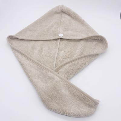 China QUICK DRY High Quality Thick Tied Microfiber Hair Turban Suitable For Long Hair for sale