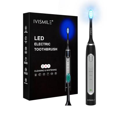 China 2022 Household Wholesale OEM Quality Adult Intelligent Automatic Whitening Rechargeable Electric Toothbrush Customized with Led for sale