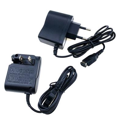 China Plastic Metal US/EU Plug AC Adapter Power Supply Charger for GBA PS for GameBoy Advance PS for sale