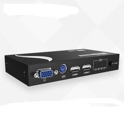 China Hot High Quality Plug MT-ViKI MT-471UK-L 4 Port VGA Usb Kvm Auto Switch 4*1 for sale