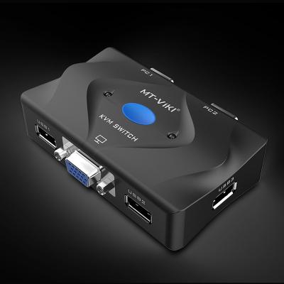 China USB MT-ViKI USB KVM Switch 2 Port with Cable for sale