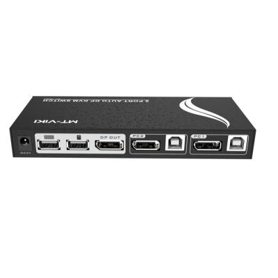 China Metal MT-ViKI MT-PK201 high quality hot sale2 in 1 4K 60Hz DP KVM for sale