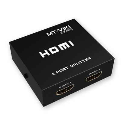 China MT-VIKI MT-SP102M Hot Sale Hight Quality 1080P 4K Mental HDMI 1x2 Housing Splitter for sale