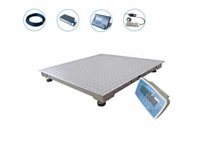 China Digital Platform Heavy Duty Floor Scales 1000kg Powder Coated for sale