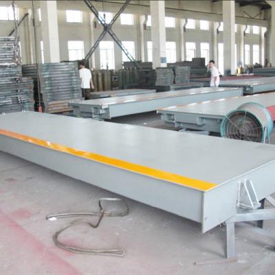 China Industrial 80ton 100ton Weighing Electronic Truck Scales 18m Digital Heavy Duty for sale