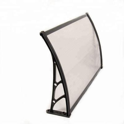 China Beautiful Manual Window Sun Shade Awning Shelter Polycarbonate Canopy for Outdoor for sale