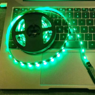 China Residential Remote Control Waterproof Running Led Strip Lights Of RGB Power Adapter Controller 44 Key IR 150 Smd Lamp Lampdas Strip Light for sale