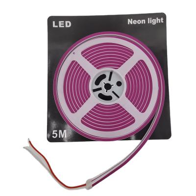 China LANDSCAPE Silicion12V 24V 2835 5050 SMD 30 60 120LED/M 10MM Ip65 RGBW Yellow Pink Purple Indoor Neon Outdoor Decoration LED Strip Lights for sale