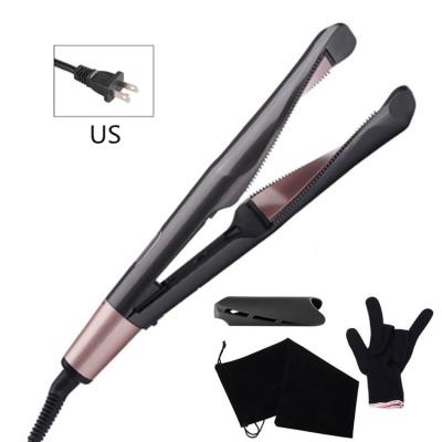 China Safety how to make beach waves with flat iron curling hair with flat irons wholesale private label dropshipping for sale