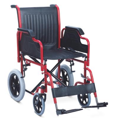 China Detachable Folding Steel Wheelchair for sale