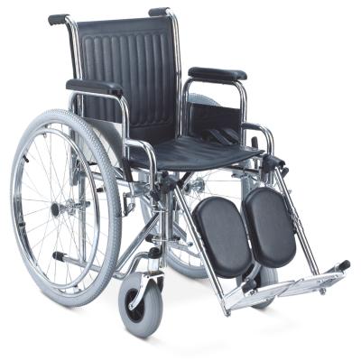 China Tpr  transport chair with hand brakes for sale