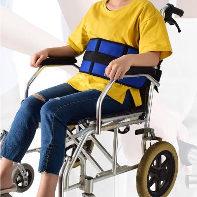 China Sandwich Mesh Wheelchair Seat Belt Adjustable Elasticity for sale