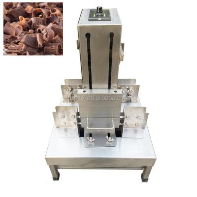 China Dairy Factory Chocolate Block Grater Shaving Machine Candy Cake Brick Chip FIake Chocolate Shaver Machine Price for sale