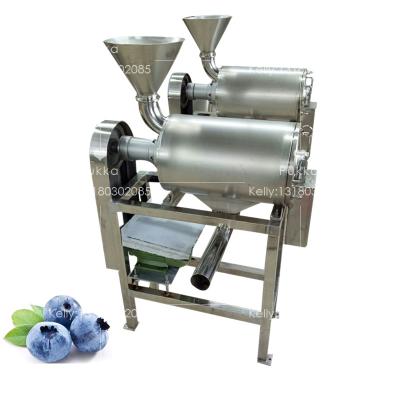 China Hotels Single Channel Fruit Pulp Extractor Machine Vegetable And Fruit Pulp Making Machine for sale