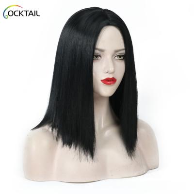 China Wholesale Soft Short Synthetic Wig Factory Price Bobo Heat Resistant Short Wig for sale