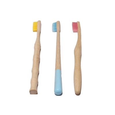 China Wholesale Foldable Bristle Natural Wooden Colorful Soft Nylon Tooth Handle Bamboo Cleaning Toothbrush for sale