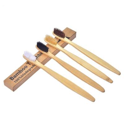 China Hotel Baby ECO Disposable Bamboo Toothbrush for sale