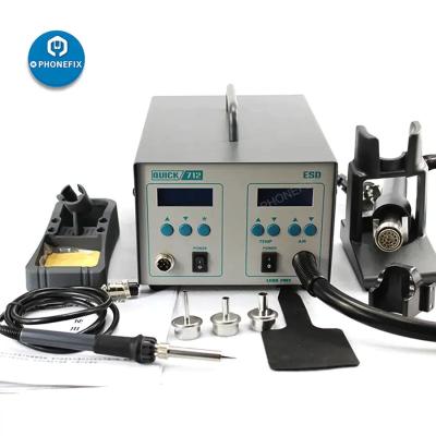 China QUICK 712 Hot Air Gun Soldering Iron Station for sale