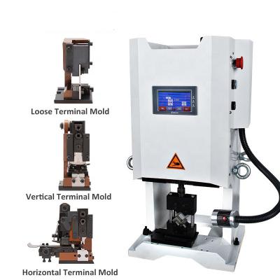 China Cable Lug Terminal Crimping Crimp Machine Semi Auto Servo Wire Ring Terminal Tool for sale