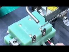 High Frequency Eddy Current Heating Semi Automatic Soldering Machine Suitable For Terminal Bending
