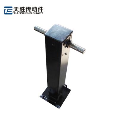 China Direct Weld Heavy Duty 12000lb Square No Drop Leg Trailer Stabilizer Jack for sale