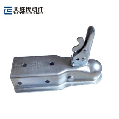 China Trailer Parts 3500lbs Straight Tongue Stamping Trailer Coupler Parts for sale