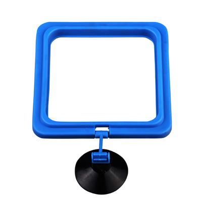 China Single Viable Blue Ring Aquarium Feeding Equipment Floating Aquarium for sale