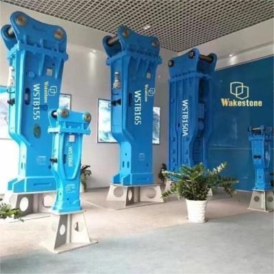 China Lower Noise Wakestone Hydraulic Breaker Hammer Silent Various Model For Excavator for sale