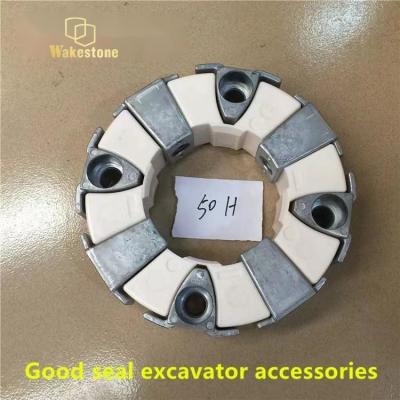 China 50H Excavator Parts Flexible Coupling For Excavator Connecting Rubber for sale