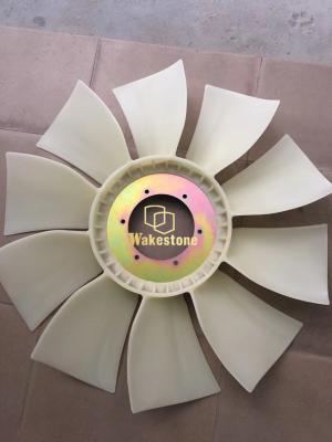 China Excavator Fan Blade Ten Leaves CAT320D 6K-10Y Excavator Parts for sale