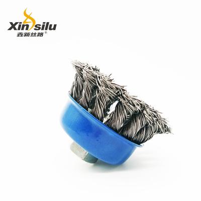 China Rust-Removal Crimped Wire Wheel Brush for sale