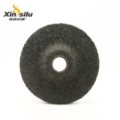 China Marble Nylon Fiber Grinding Wheel Without Cover Non Woven Abrasive Disc For Polishing Stainless Steel For Angle Grinder for sale