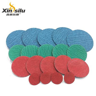 China 2 Inch 70Pcs Polishing Sanding Discs Roll Lock Outdoor Sanding Discs Pad Quick Change Sandpaper Polishing Disc For Rotary Tools for sale