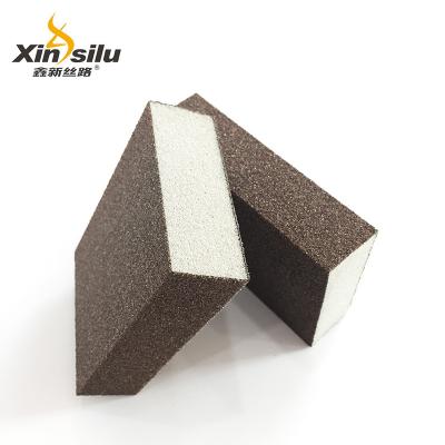 China Emery Foam Automotive Aluminum Oxide Viable Abrasive Hand Sponge Sanding Block for sale