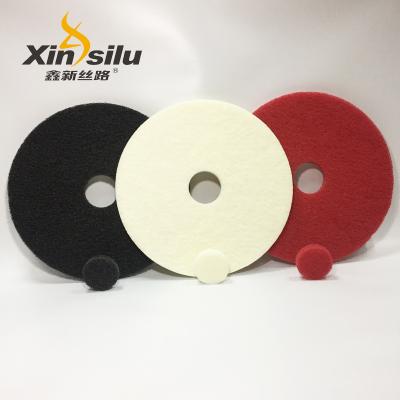 China Floor Polishing Good Quality 17 Inch Diamond Floor Cleaning Abrasive Nylon Pad Polish Pads For Granite for sale